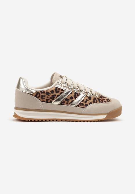 Sneakers Imprimeu leopard 4