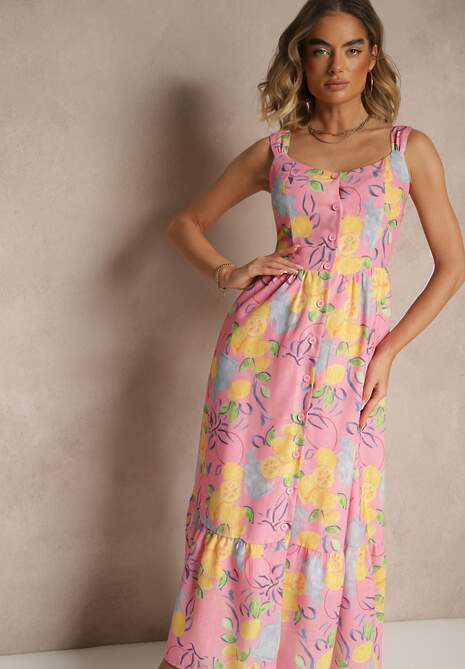 Rochie Lenvira Roz 4