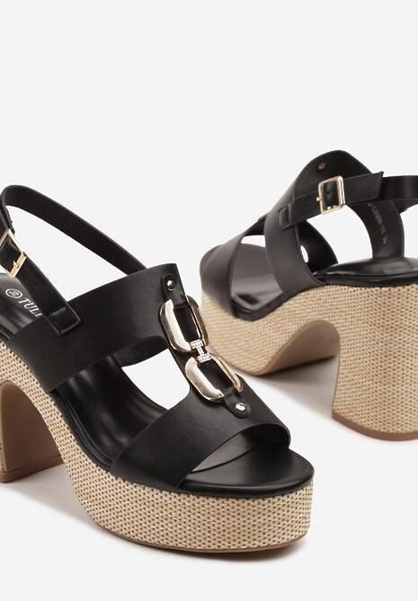 Sandale Nelio Negre 6