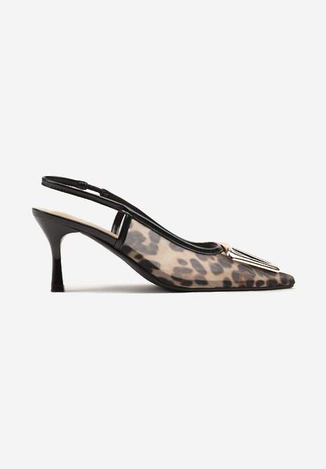 Sandale Odiennea Imprimeu leopard 4