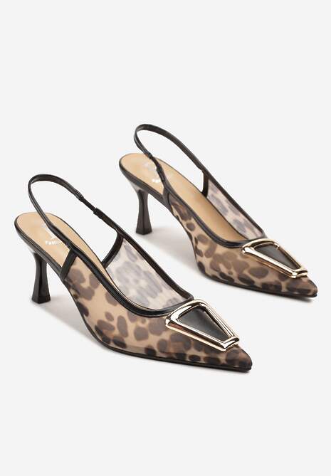 Sandale Odiennea Imprimeu leopard 5