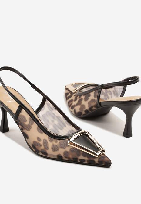 Sandale Odiennea Imprimeu leopard 6