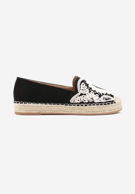 Espadrile Merindoria Negre 4