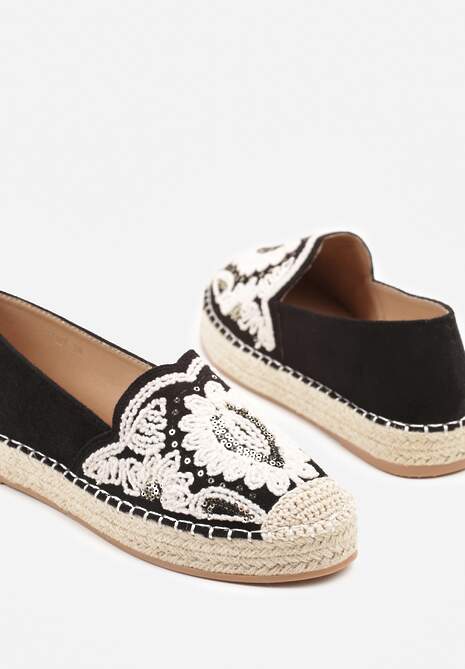 Espadrile Merindoria Negre 6