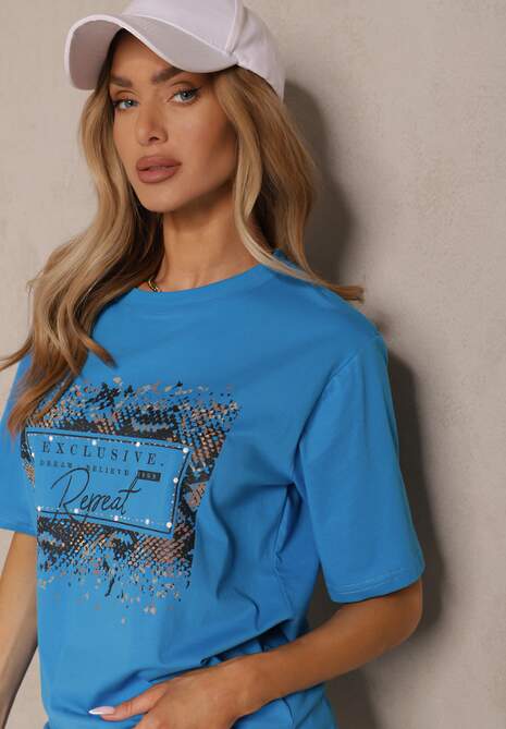 T-shirt Idelunea Albastru 5
