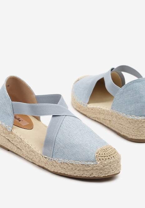 Niebieskie Espadryle w Stylu Boho Orrivine 6