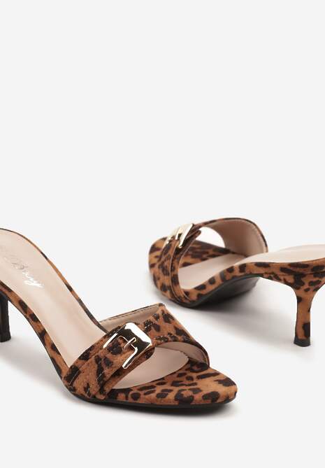Papuci Julisae Imprimeu leopard 6