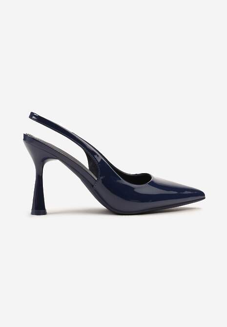 Pantofi stiletto Tosnivia Ulios Albaștri 4