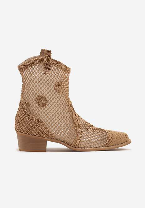 Botine Bej închis 4