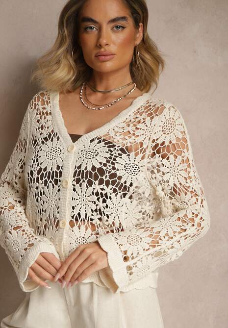 Cardigan Evipolla Bej deschis 4