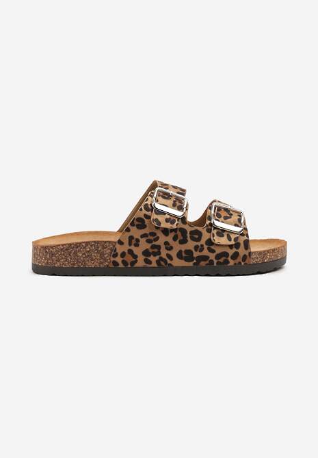 Papuci Nolimi Imprimeu leopard 4