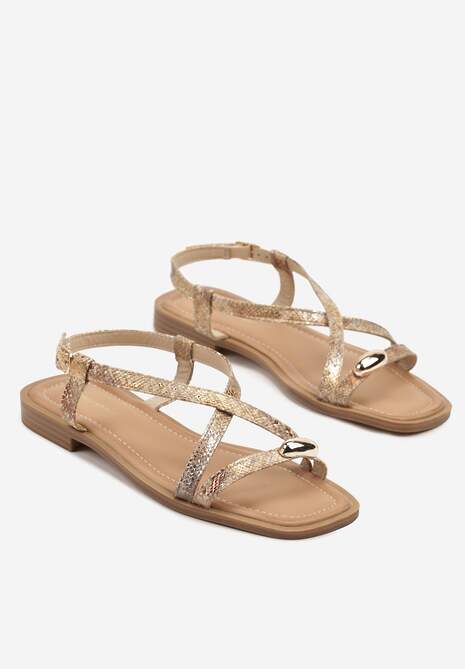 Sandale Sorimea Print piele de șarpe 5