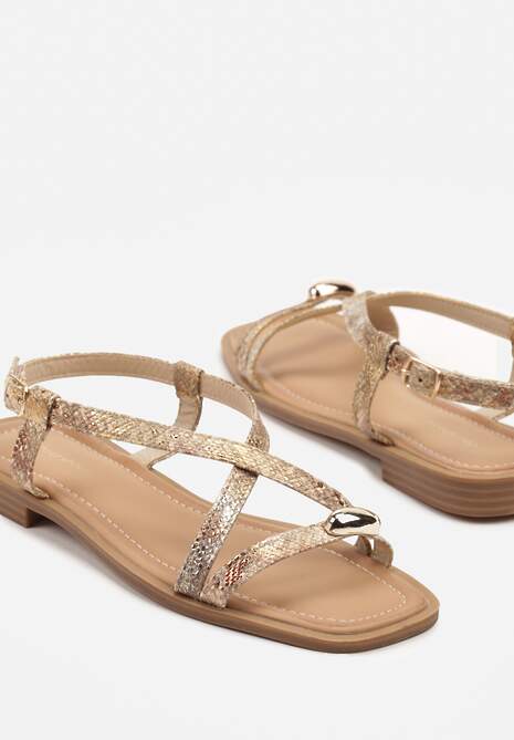 Sandale Sorimea Print piele de șarpe 6