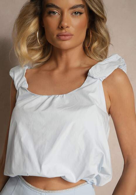 Top Sefionne Albastru deschis 5
