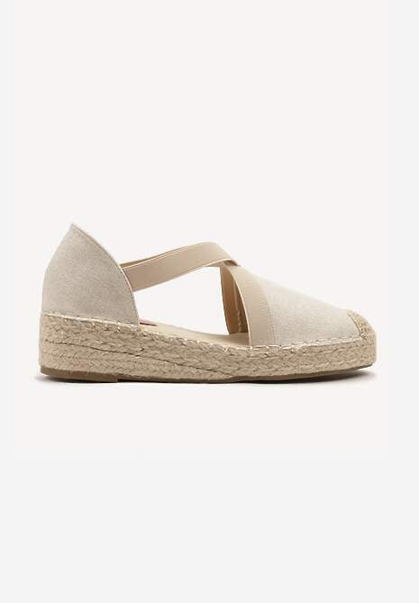 Espadrile Orrivine Bej închis 4