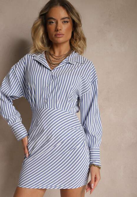 Rochie Mevistra Albastră 4