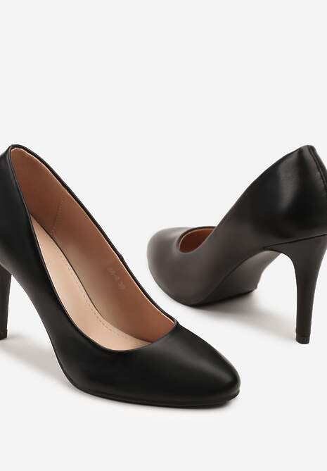 Pantofi cu toc Wenvira Negri 6
