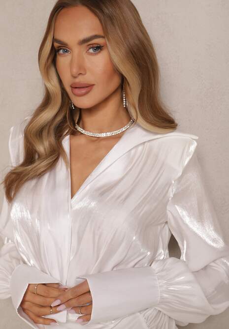 Rochie Mevione Albă 5