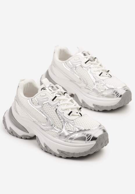 Sneakers Mevriane Argintii 5