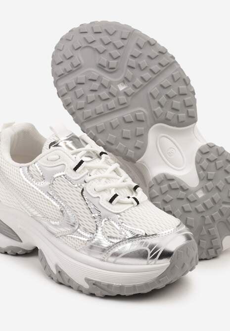 Sneakers Mevriane Argintii 6