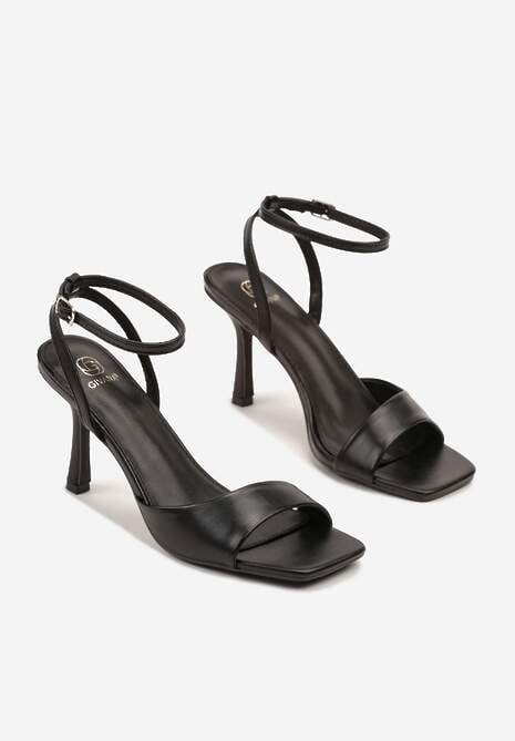Pantofi stiletto Meviora Negri 5