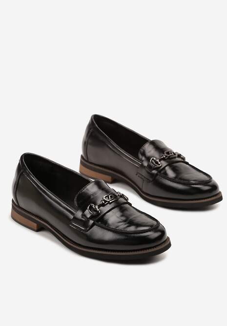 Pantofi casual Meralia Negri 5