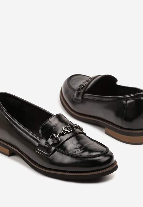 Pantofi casual Meralia Negri 6