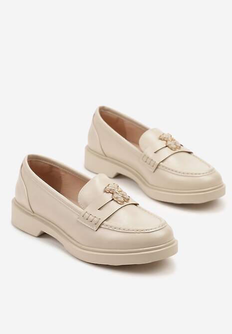 Mocasini Meralitia Bej 5