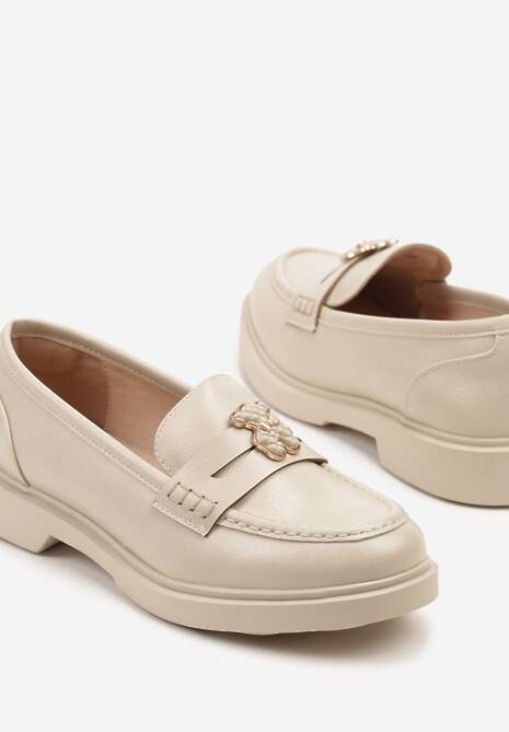 Mocasini Meralitia Bej 6