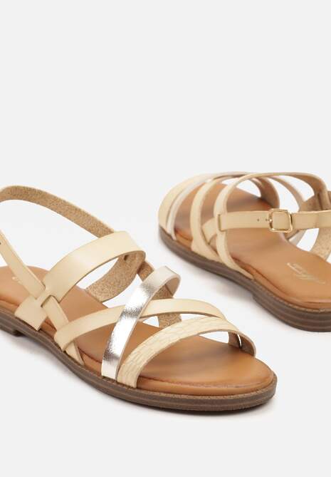 Sandale Davirena Bej 6