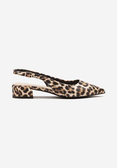 Sandale Odavine Imprimeu leopard 4