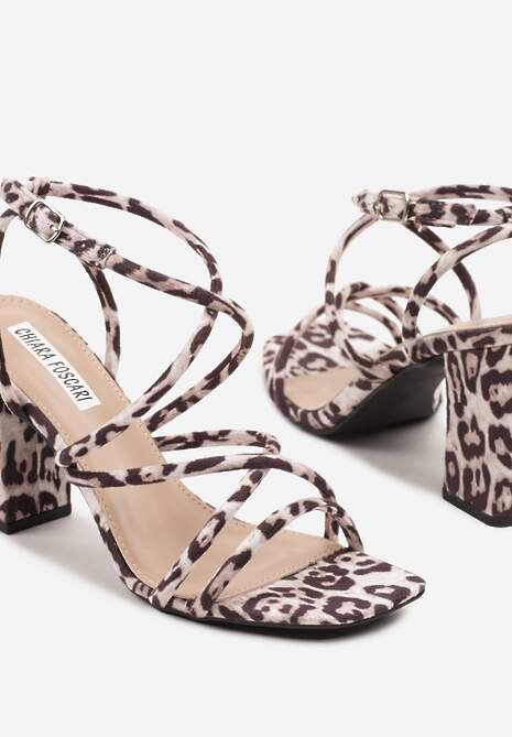 Sandale Firoti Imprimeu leopard 6