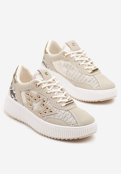 Sneakers Zeloti Bej 5