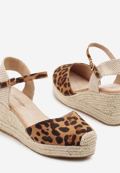 Sandale Odivale Imprimeu leopard 6