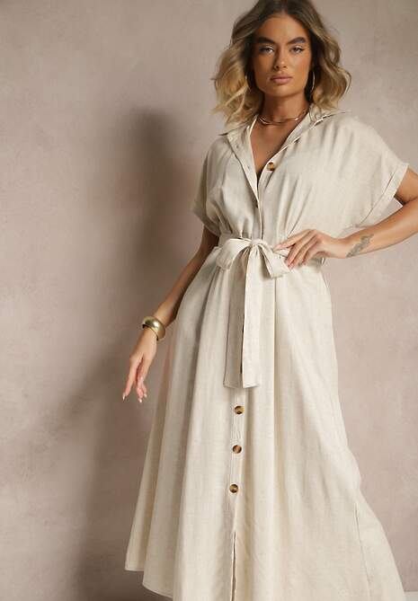 Rochie Lunie Bej 4