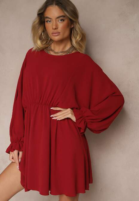 Rochie Tesunela Bordo 4