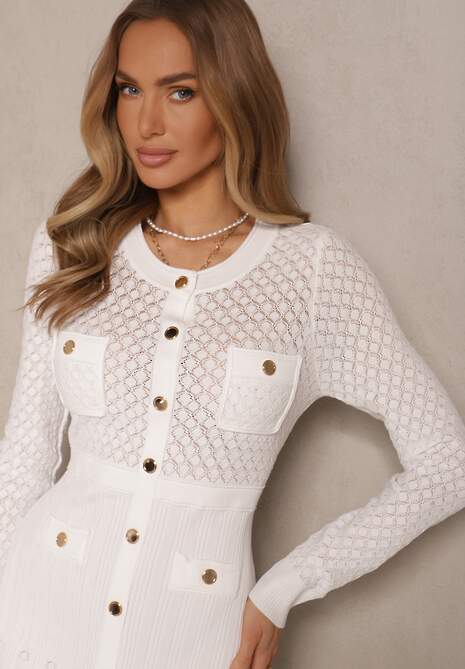 Rochie Novarena Albă 5