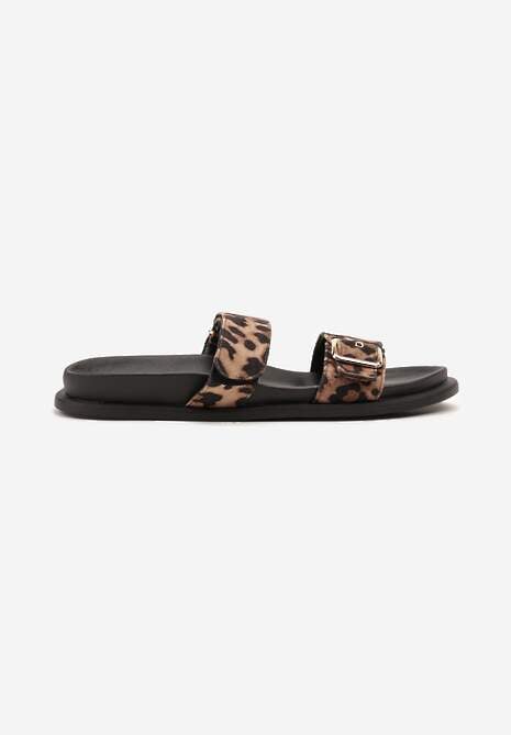 Papuci Navinma Imprimeu leopard 4