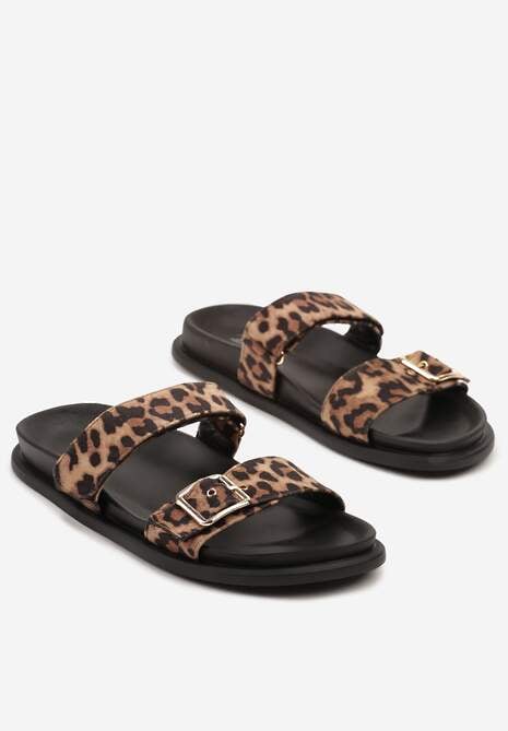 Papuci Navinma Imprimeu leopard 5