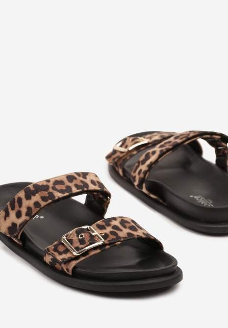 Papuci Navinma Imprimeu leopard 6