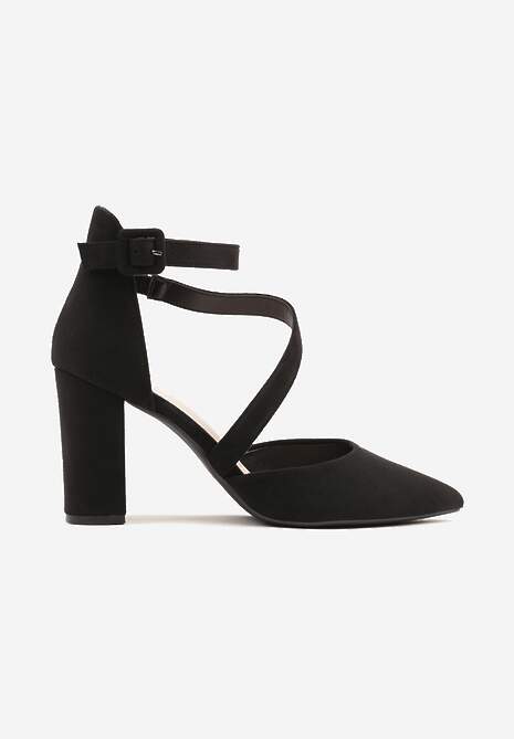 Pantofi cu toc Sopelina Negri 4