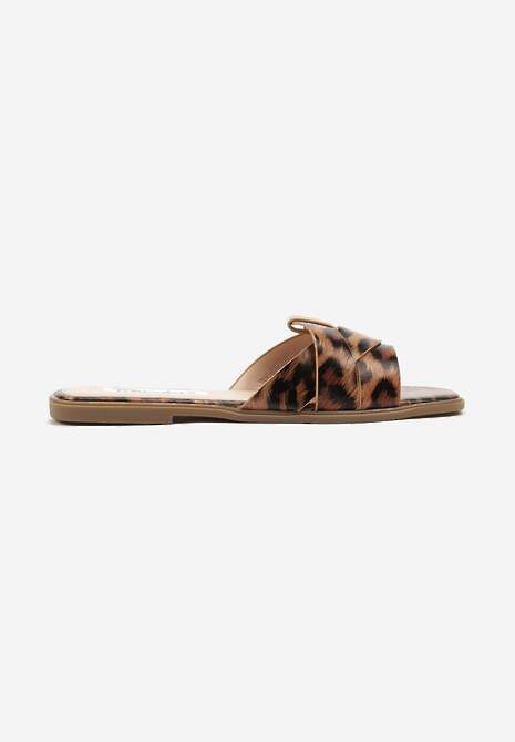 Papuci Tenoliea Imprimeu leopard 4