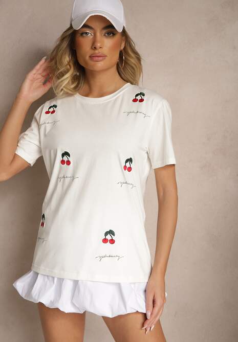 T-shirt Nevianeva Alb 4