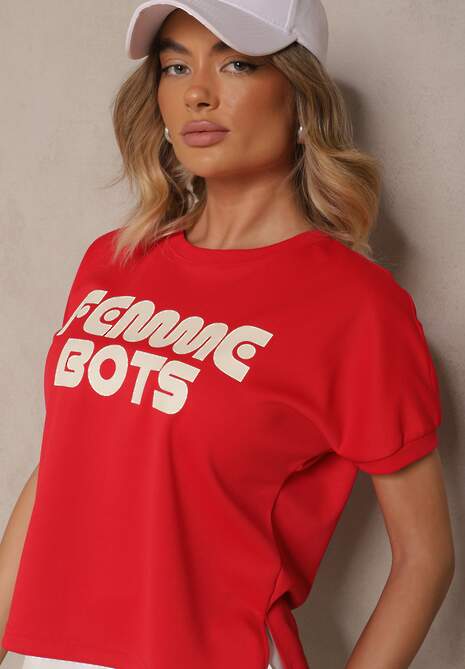 T-shirt Dezerine Roșu 5
