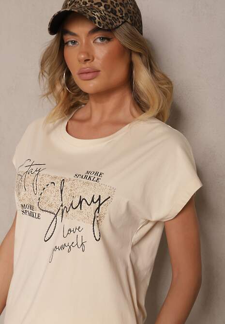 T-shirt Inellira Bej 5