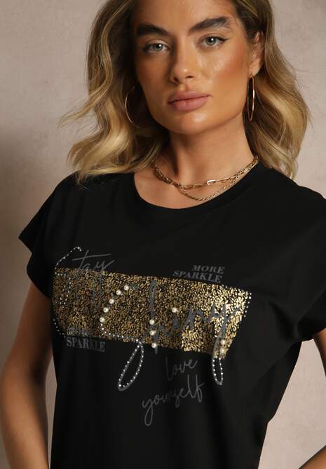 T-shirt Inellira Negru 5