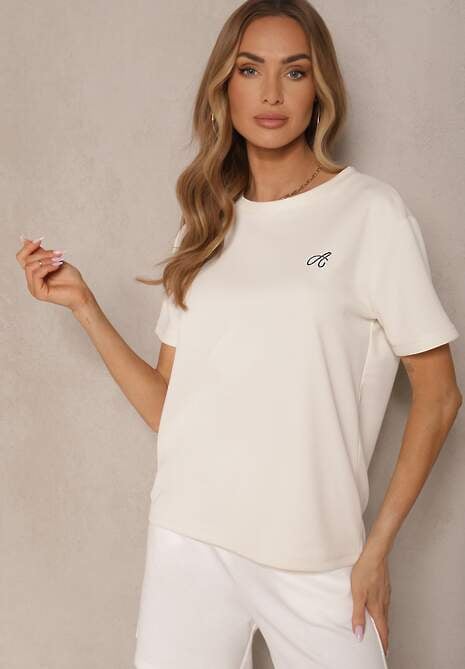 T-shirt Galeneria Bej deschis 4