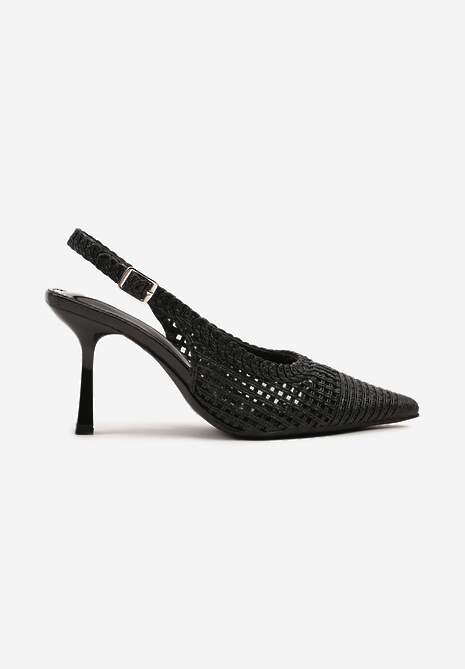 Pantofi stiletto Meranoria Negri 4