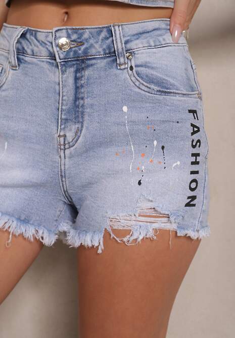 Pantaloni scurți Tellass Albaștri 5