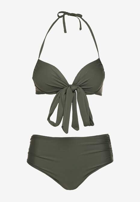 Costum de baie bikini Fevarelia Verde 5
